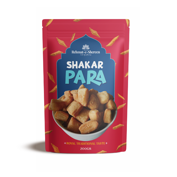 Rehmat E Shereen Shakar Para - 200gm (20pcs)
